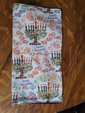 handmade Tree Life Hanukkah napkin