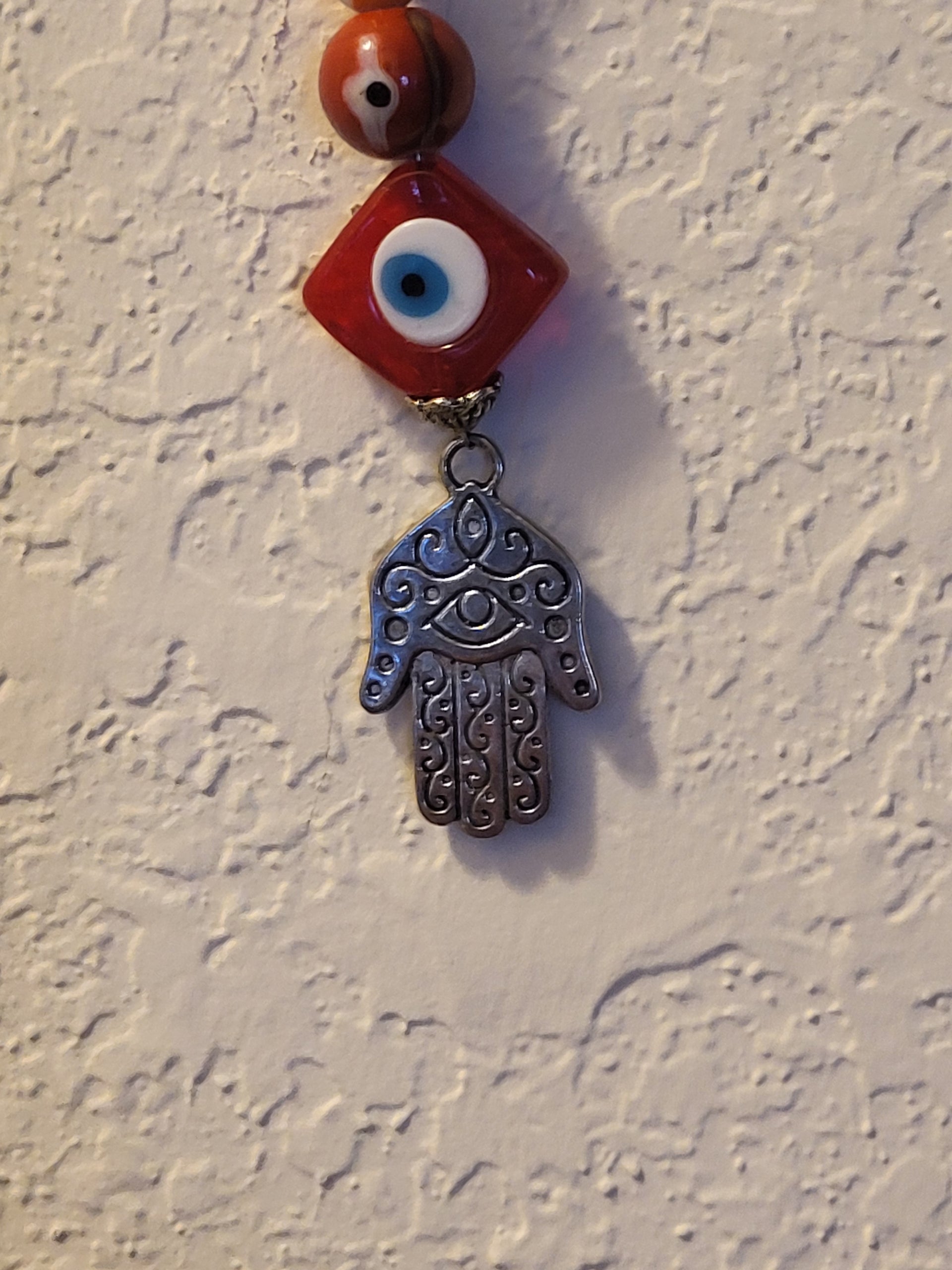 Handmade hand fatima amulet