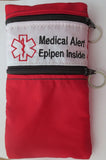 Epipen ® Auvi-q Insulated Case carrier holder pouch for epinephrine auto-injector systems