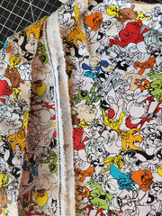 Bugs Bunny Elmer Fudd, Tweety bird cotton fabric