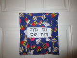 Hanukkah handmade banner Chanukah Lights
