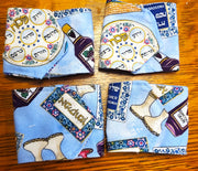 Seder napkin holders