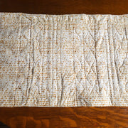 hand-crafted quilted Passover runner