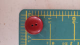 colt vintage button # 74 vassar and # 75 fairfax 3/4" / rusty red