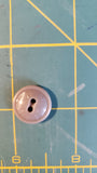vintage colt sewing buttons # 24 pattern amherst 5/8" / light grey