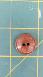 vintage colt sewing buttons # 24 pattern amherst 3/4" / tan