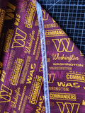 NFL Washington Commanders cotton fabric