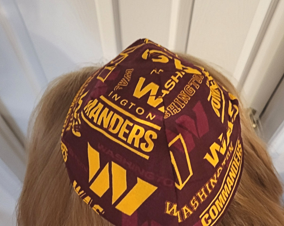 NFL Football Yarmulkes Cotton - WAS - Washington Redskins - Logos 