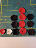 Vintage Colt sewing buttons # 53, # 64, # 65, #76, # 77, # 78, # 79, Knox