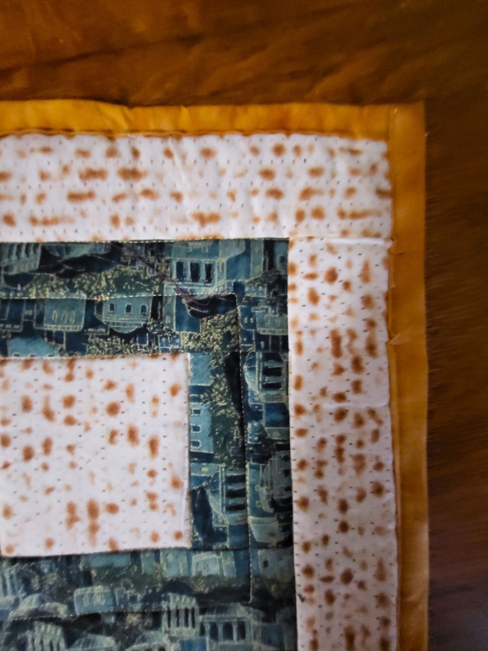 matzah jerusalem Passover insulated mat