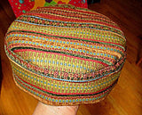 tapestry bucharian kippahs or sephardic hat style yarmulkes gorgeous fabrics