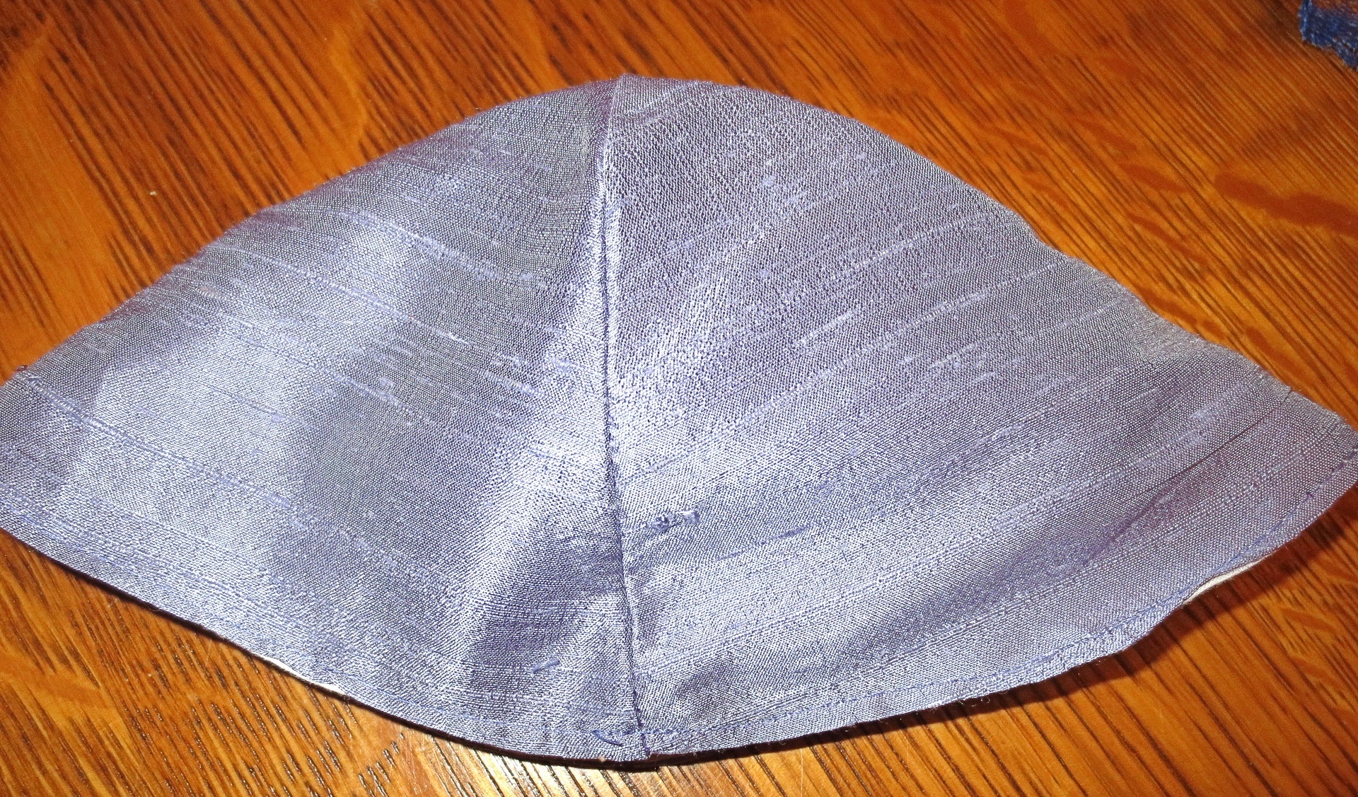 silk dupioni plain colors cotton kippah or yarmulke dusty lilac