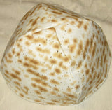 handmade Passover kippah or yarmulke