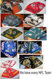 NFL Cotton reversible regular kippahs or yarmulke