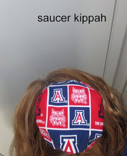 saucer reversible kippah or yarmulke college university teams