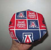 saucer reversible kippah or yarmulke college university teams