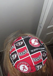 saucer reversible kippah or yarmulke college university teams