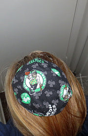saucer reversible kippah or yarmulke major sports teams nba boston celtics
