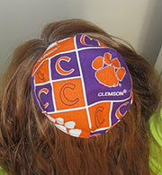 saucer reversible kippah or yarmulke college university teams clemson university