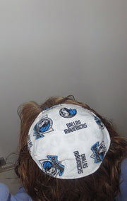 saucer reversible kippah or yarmulke major sports teams nba dallas maverick