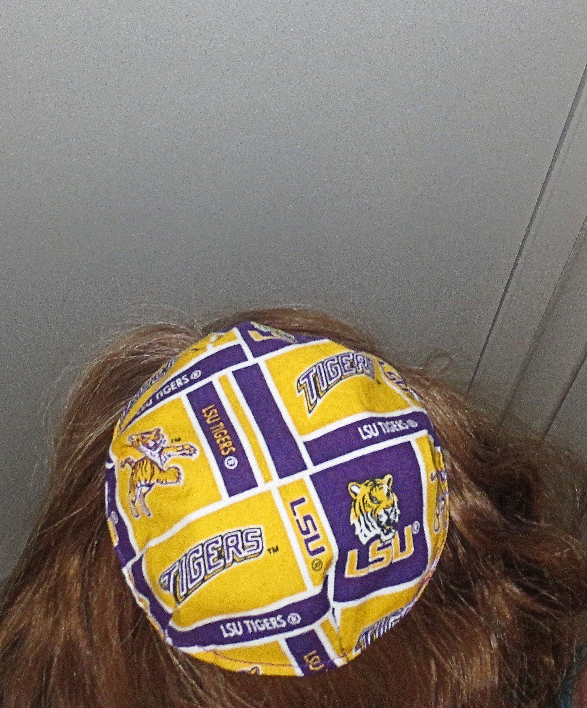 saucer reversible kippah or yarmulke college university teams
