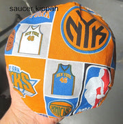 saucer reversible kippah or yarmulke major sports teams nba ny knicks