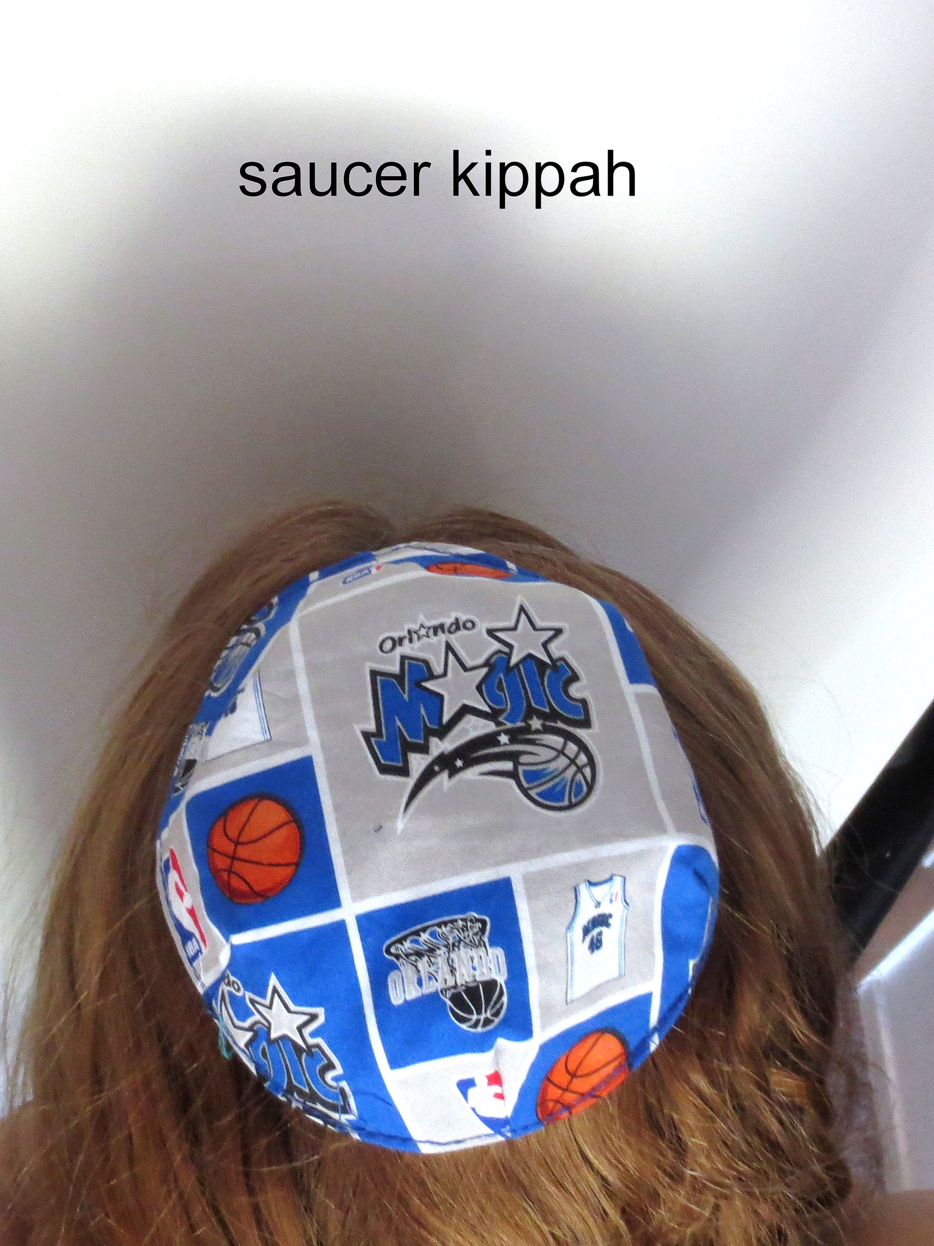 saucer reversible kippah or yarmulke major sports teams nba