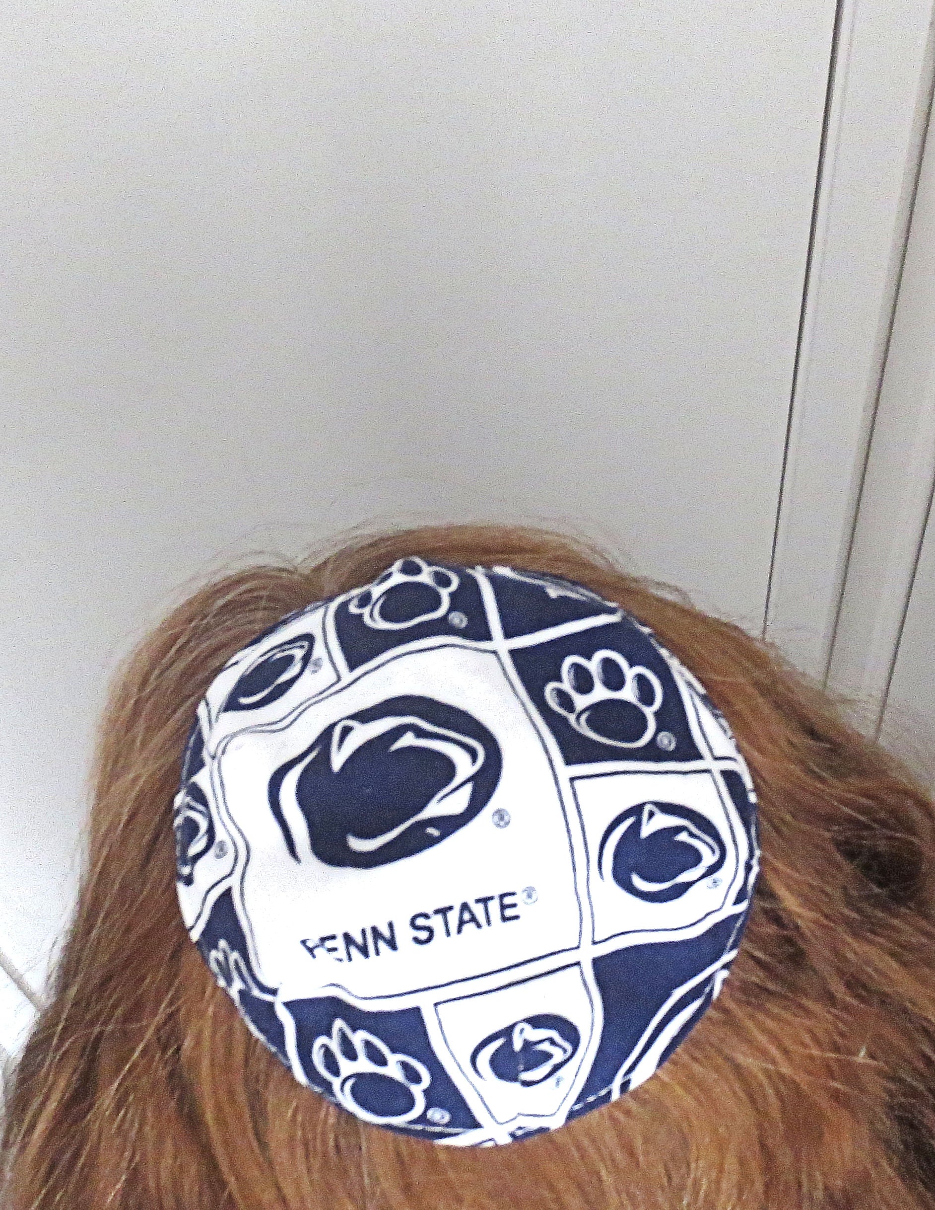 saucer reversible kippah or yarmulke college university teams