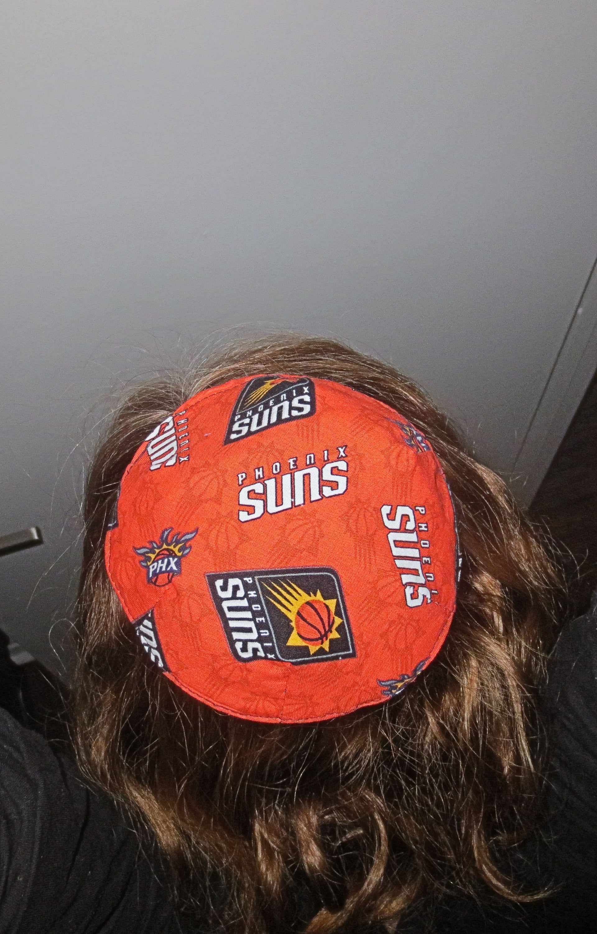 saucer reversible kippah or yarmulke major sports teams nba phoenix suns