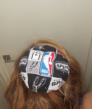 saucer reversible kippah or yarmulke major sports teams nba san antonio spurs