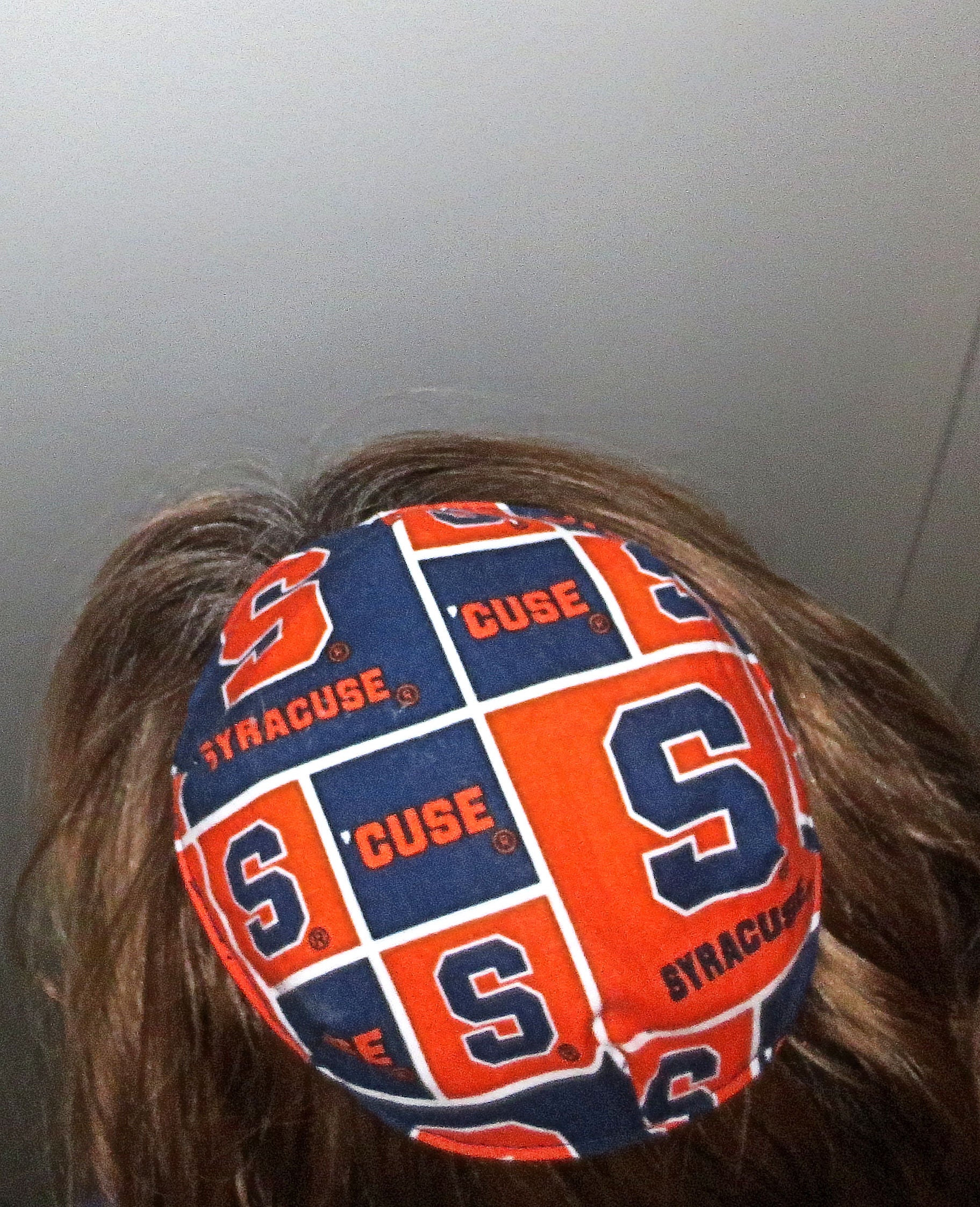 saucer reversible kippah or yarmulke college university teams syracuse university