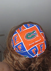 saucer reversible kippah or yarmulke college university teams university of florida