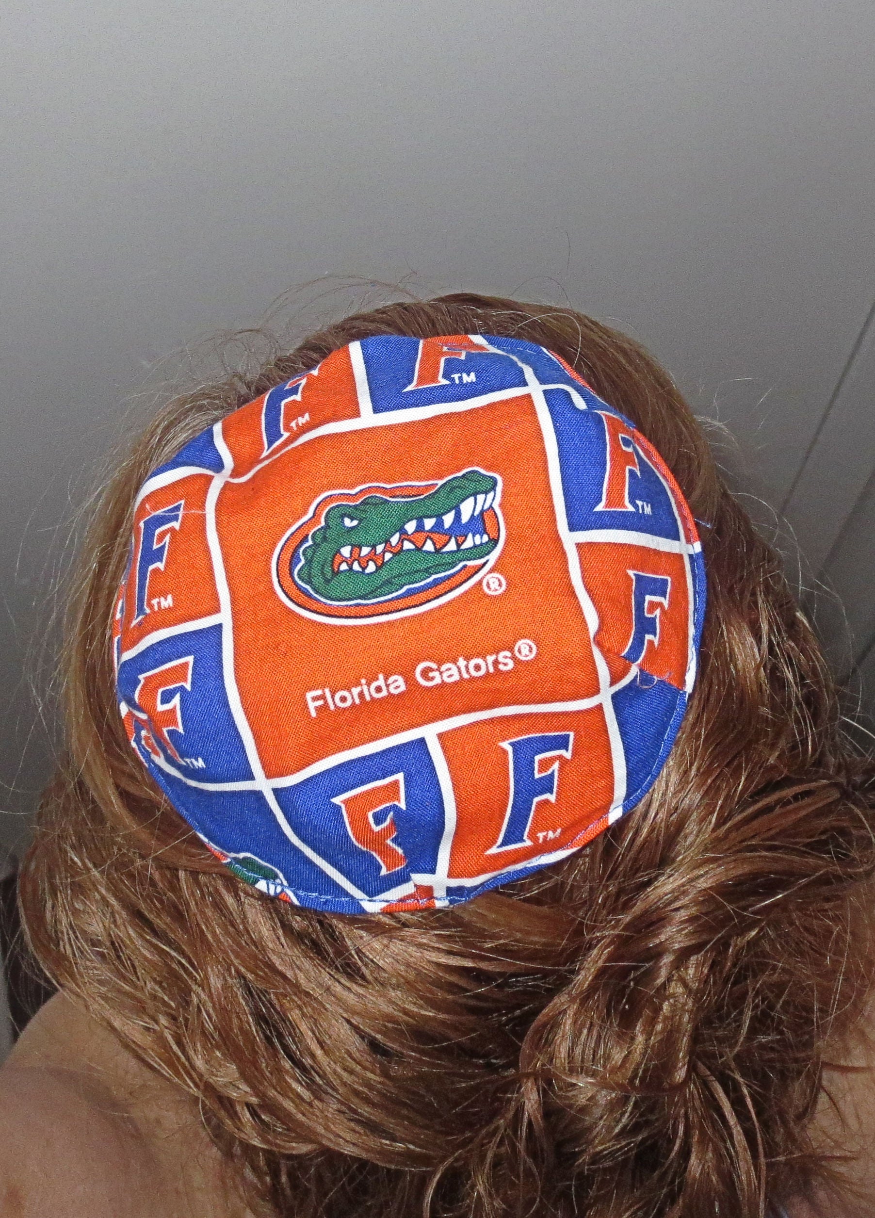saucer reversible kippah or yarmulke college university teams