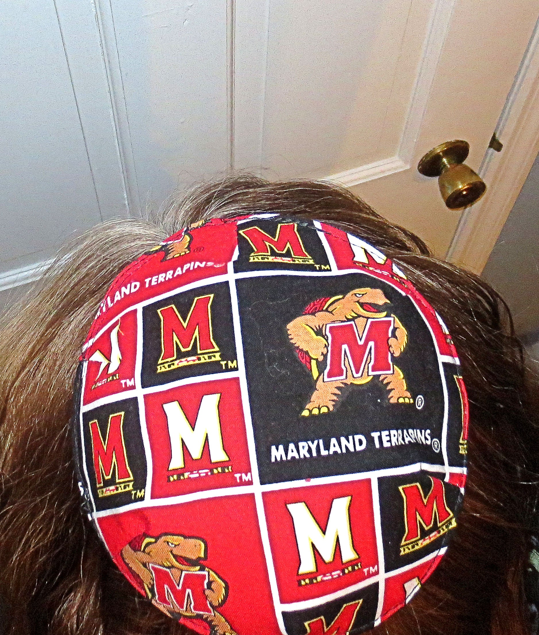 saucer reversible kippah or yarmulke college university teams
