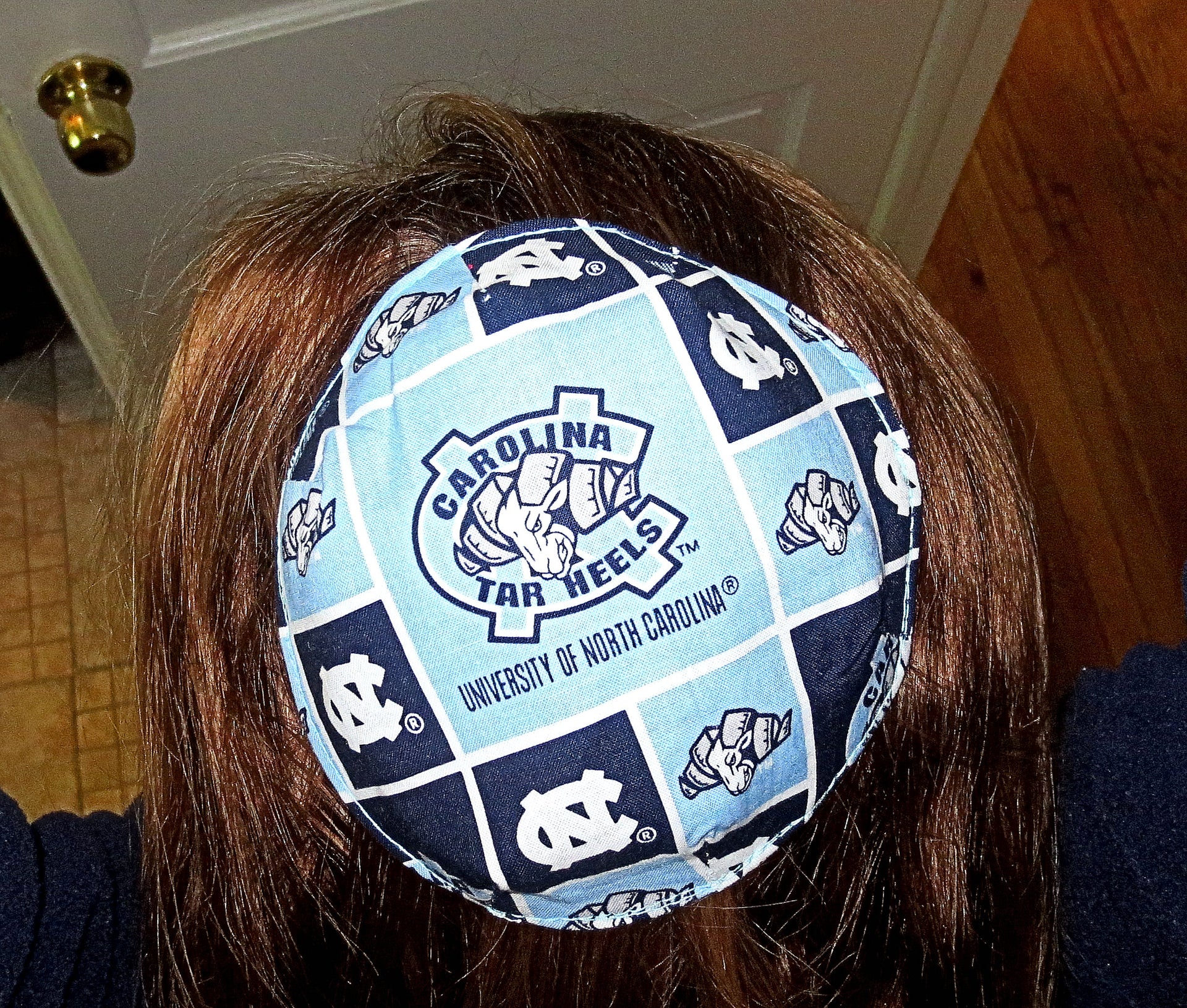 saucer reversible kippah or yarmulke college university teams