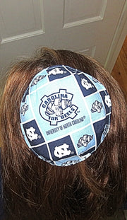 saucer reversible kippah or yarmulke college university teams