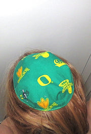 saucer reversible kippah or yarmulke college university teams