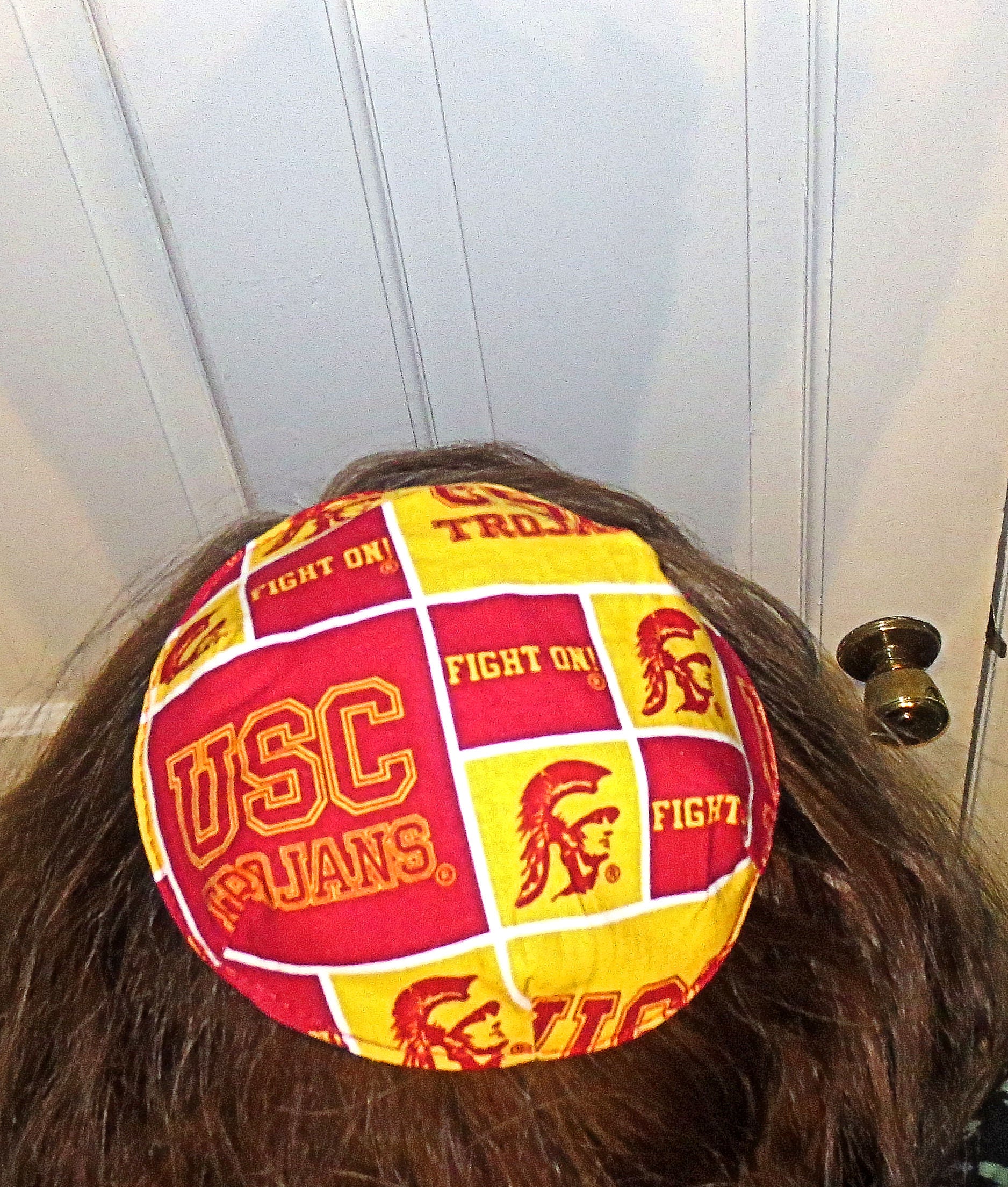 saucer reversible kippah or yarmulke college university teams