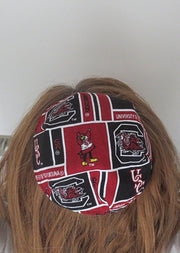 saucer reversible kippah or yarmulke college university teams usc gamecocks
