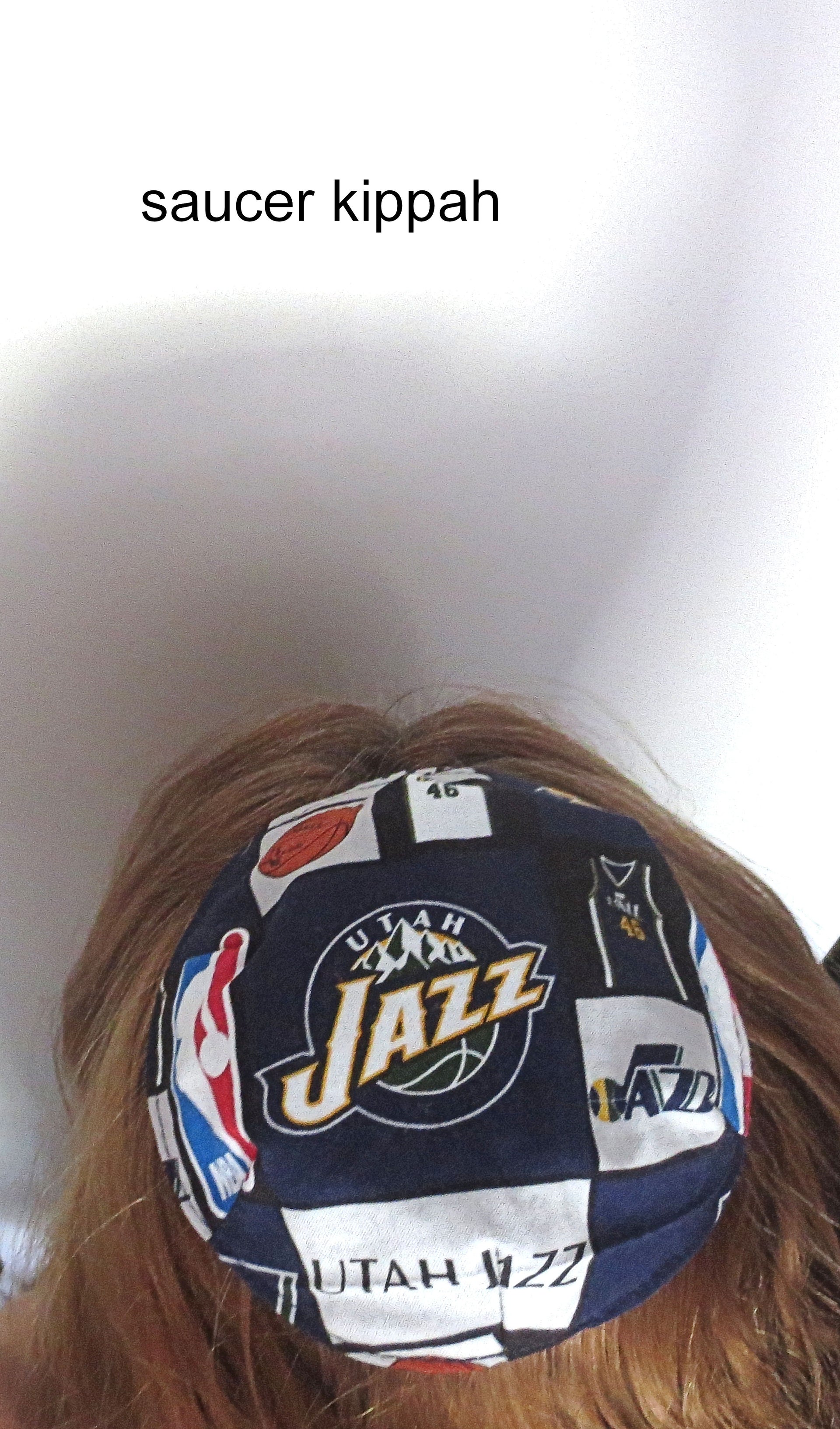 saucer reversible kippah or yarmulke major sports teams nba