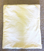 turquoise hamsa ripples in all batik trapunto wall hanging