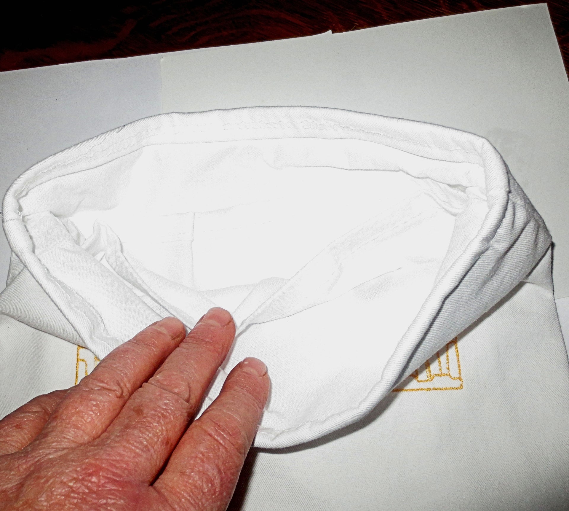 embroidered matzah cover and afikomen bag set for passover seder elegant