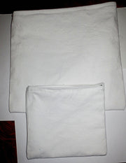embroidered matzah cover and afikomen bag set for passover seder elegant