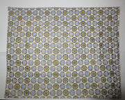 modern challah cover golden stars of david shabbat shalom hebrew reversible for yom tov