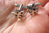 cufflinks sterling silver plated charms and components