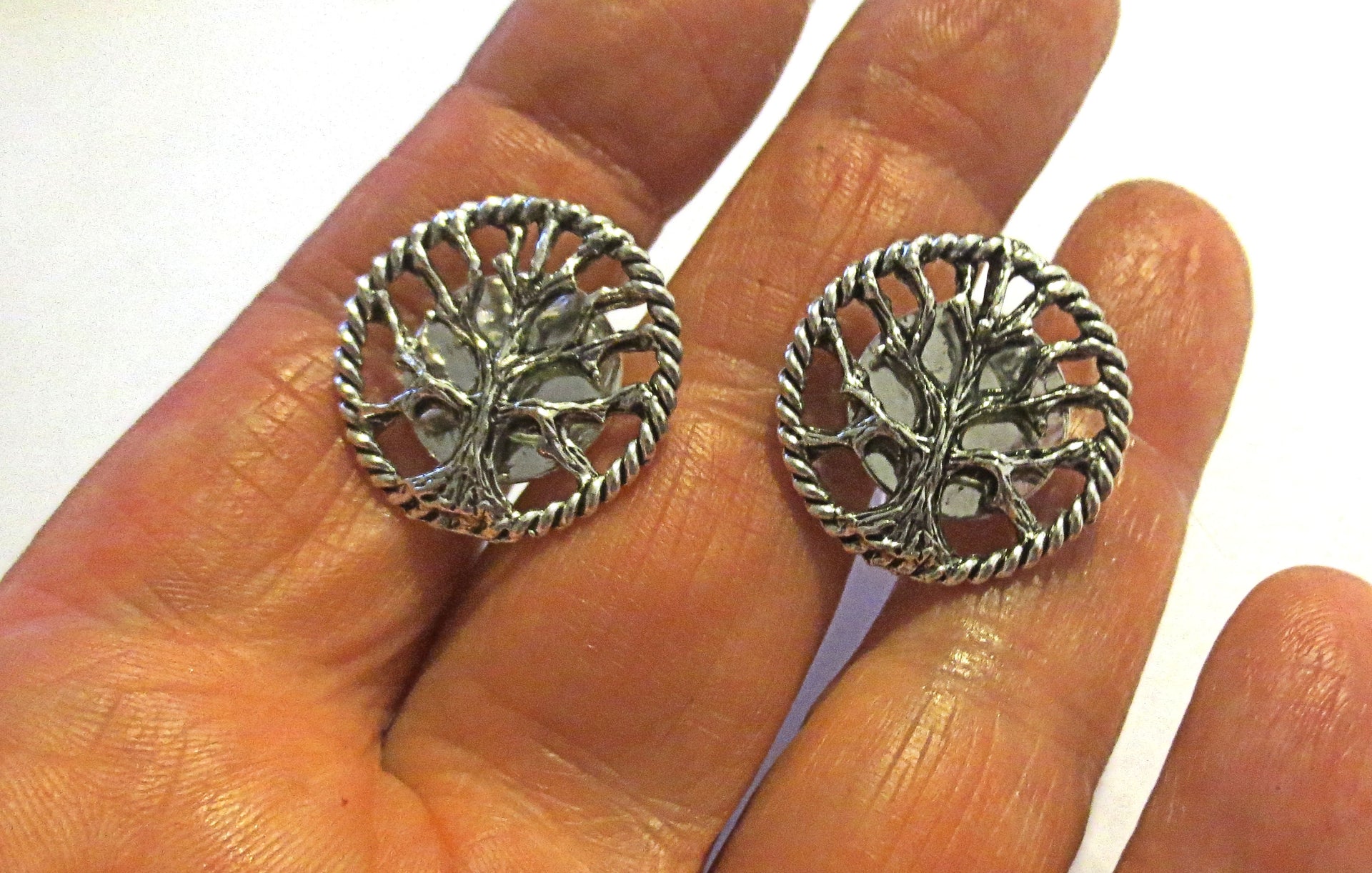 cufflinks sterling silver plated charms and components