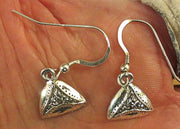 purim earrings groggers and hamentaschen