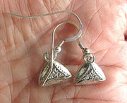 purim earrings groggers and hamentaschen