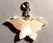 mother of pearl carved pendant all sterling silver select from 4 styles