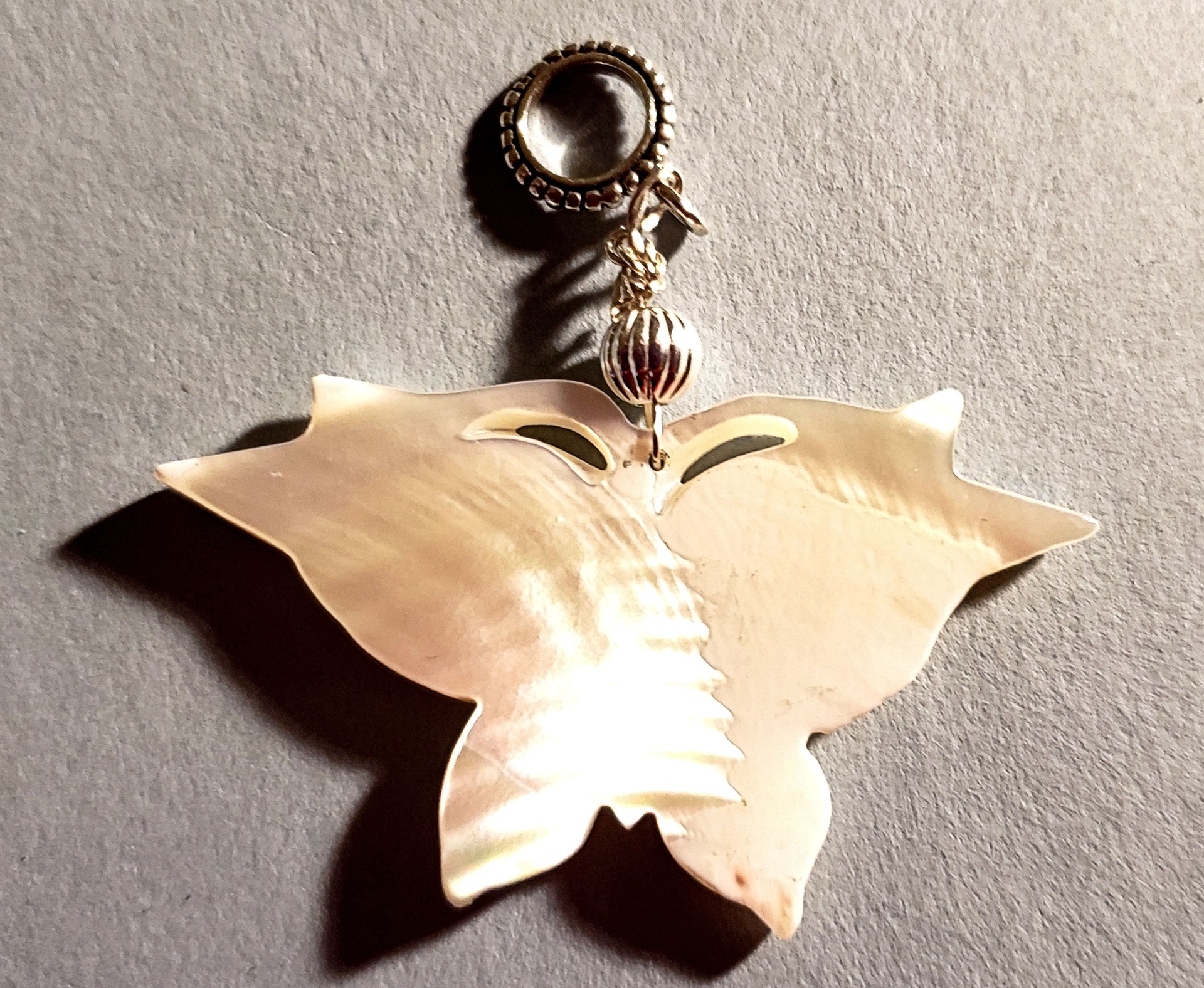 mother of pearl carved pendant all sterling silver select from 4 styles